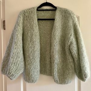Maiami Mohair Big Bomber Cardigan
